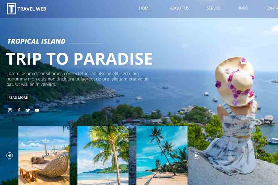 Jasa Pembuatan Website Tour Murah di Bali