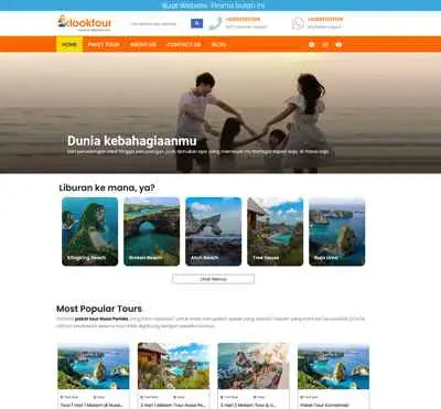 Jasa Pembuatan Website Mirip Klook